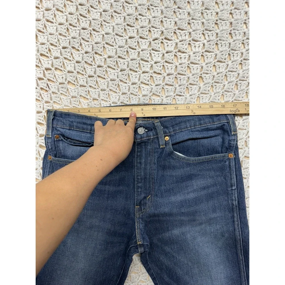 Levis Jeans‎ Mens Size 34x32 Blue Denim Straight Leg Strong